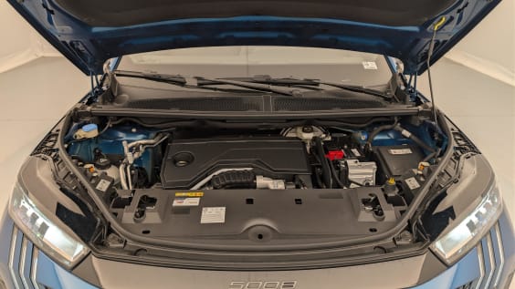 Peugeot 5008 HYBRID 145 CH E-DCS6 ALLURE Bleu Obsession