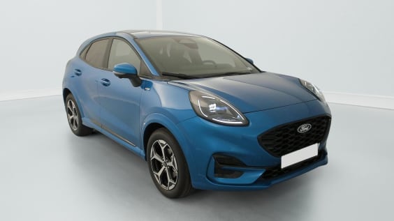 Ford PUMA 1.0 EcoBoost 125 ch mHEV S&S Powershift ST-Line Fashion Bleu Aqua