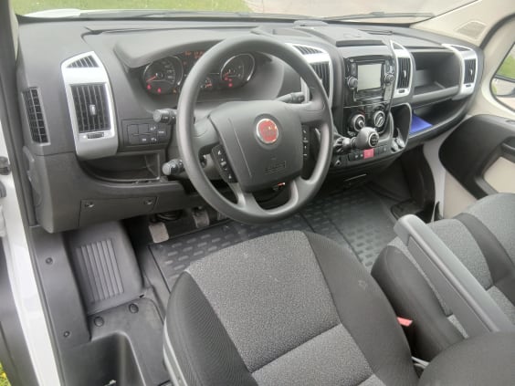 Fiat Ducato Chassis Cabine DUCATO CC CAISSE 20 M3 3.5 MAXI L 2.3 MJT 150 EURO 6 PACK PROFESSIONAL Blanc