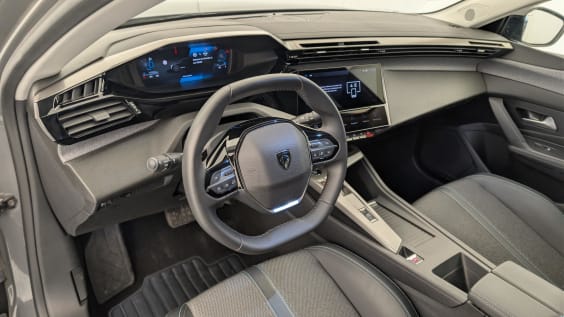 Peugeot 408 Hybrid 145 e-DCS6 Allure Gris Selenium