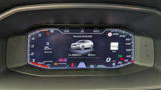 Cupra LEON Sportstourer 2.0 TDI 150 ch DSG7 V Blanc Candy