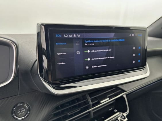 Peugeot 2008 Hybrid 145 e-DCS6 GT gris artense