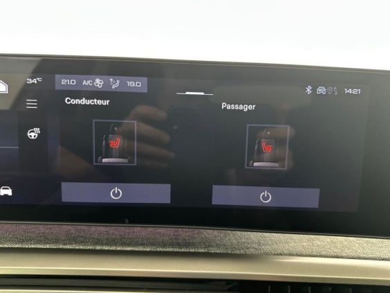 Peugeot 3008 Hybrid 145 e-DCS6 GT Blanc Okenite