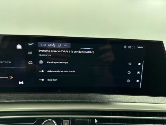 Peugeot 3008 Hybrid 145 e-DCS6 GT Blanc Okenite