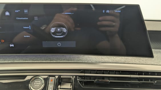 Peugeot 5008 HYBRID 145 CH E-DCS6 ALLURE Bleu Ingaro