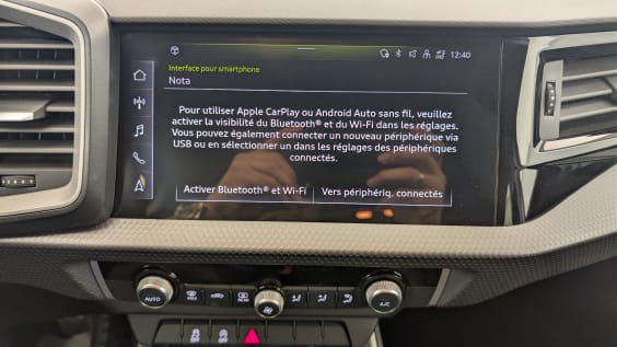 Audi A1 Sportback 30 TFSI 116 ch BVM6 Design Argent Rosé / Toit Noir