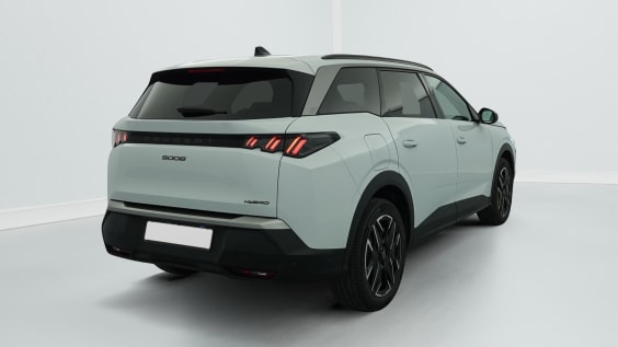 Peugeot 5008 HYBRID 145 CH E-DCS6 ALLURE Blanc Okenite