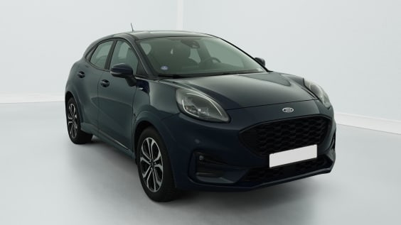 Ford PUMA 1.0 FLEXIFUEL 125 CH MHEV S&S BVM6 ST-LINE Bleu Abysse