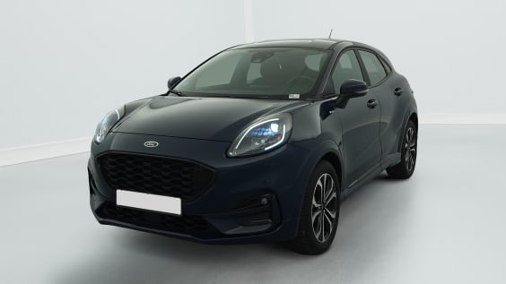 Ford PUMA 1.0 FLEXIFUEL 125 CH MHEV S&S BVM6 ST-LINE Bleu Abysse