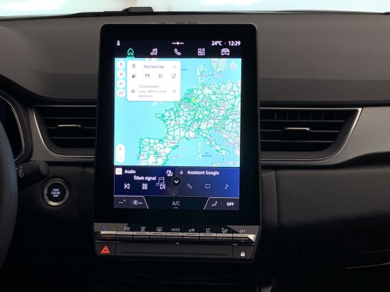 Renault CAPTUR E-Tech full hybrid 160 ch Techno Gris Cassiopée / Toit Noir Étoilé
