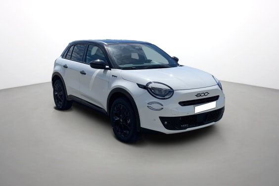 Fiat 600 T-Gen 3 1.2 Hybrid 145ch eDCT6 Sport Ice White / Toit Noir