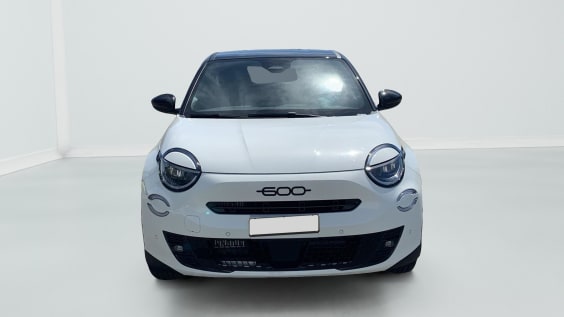 Fiat 600 T-Gen 3 1.2 Hybrid 145ch eDCT6 Sport Ice White / Toit Noir