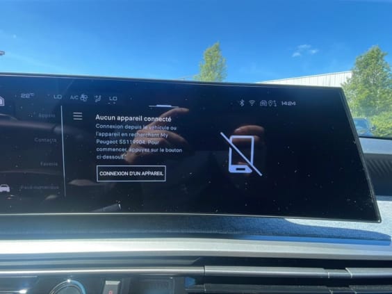 Peugeot 3008 1.2 hybrid 145 allure e-dcs6 Noir
