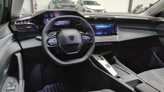Peugeot 308 NOUVELLE 308 Hybrid 145 e-DCS6 Allure Blanc Okenite