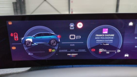 Peugeot 3008 Hybrid 145 e-DCS6 GT Blanc Okenite / Toit Noir