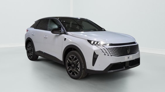 Peugeot 3008 Hybrid 145 e-DCS6 GT Blanc Okenite / Toit Noir