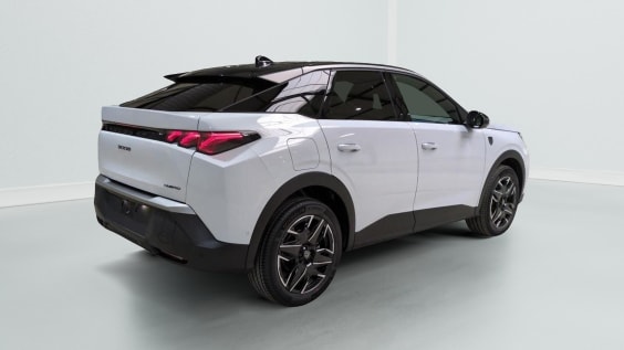 Peugeot 3008 Hybrid 145 e-DCS6 GT Blanc Okenite / Toit Noir