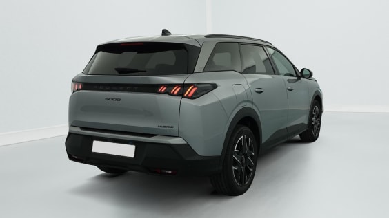 Peugeot 5008 HYBRID 145 CH E-DCS6 ALLURE Gris Artense