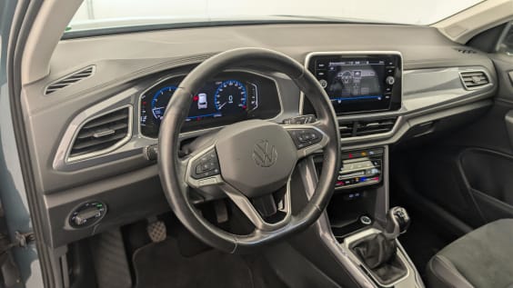 Volkswagen T-roc 1.0 TSI 110 START/STOP BVM6 STYLE Bleu Pétrole / Toit Noir (Z3a1)