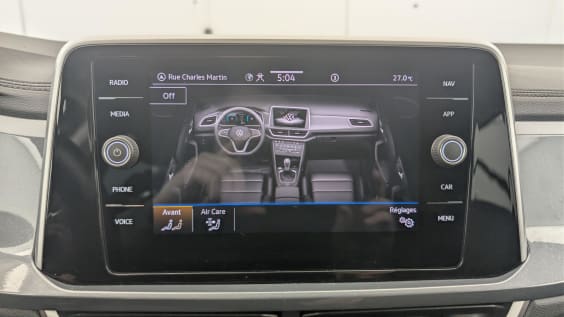 Volkswagen T-roc 1.0 TSI 110 START/STOP BVM6 STYLE Bleu Pétrole / Toit Noir (Z3a1)