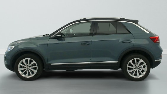 Volkswagen T-roc 1.0 TSI 110 START/STOP BVM6 STYLE Bleu Pétrole / Toit Noir (Z3a1)
