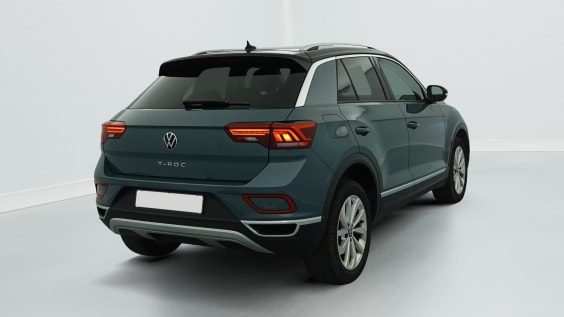 Volkswagen T-roc 1.0 TSI 110 START/STOP BVM6 STYLE Bleu Pétrole / Toit Noir (Z3a1)