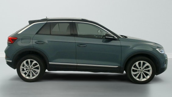 Volkswagen T-roc 1.0 TSI 110 START/STOP BVM6 STYLE Bleu Pétrole / Toit Noir (Z3a1)