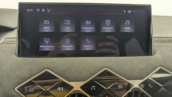 DS DS3 PureTech 100 BVM6 Performance Line Gris Laqué Toit Noir