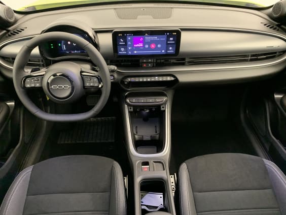 Fiat 600 T-Gen 3 1.2 Hybrid 145ch eDCT6 Sport Vert Méditarranée / Toit Noir 