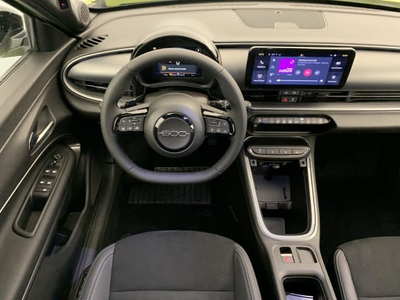 Fiat 600 T-Gen 3 1.2 Hybrid 145ch eDCT6 Sport Vert Méditarranée / Toit Noir 