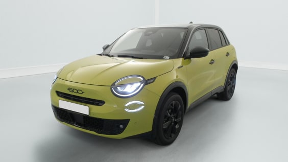 Fiat 600 T-Gen 3 1.2 Hybrid 145ch eDCT6 Sport Vert Méditarranée / Toit Noir 