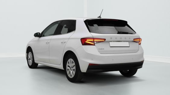 Skoda Fabia 1.0 TSI 95 Sélection Blanc