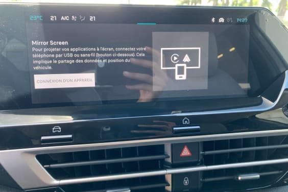 Citroën C4 Hybride 145 e-DCS6 Max Gris Mercury