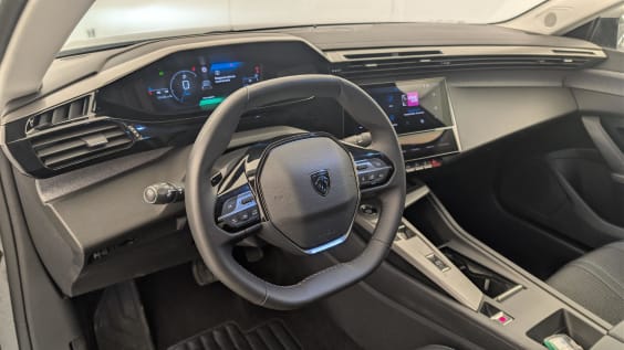 Peugeot 408 Hybrid 145 e-DCS6 Allure Gris Sélénium