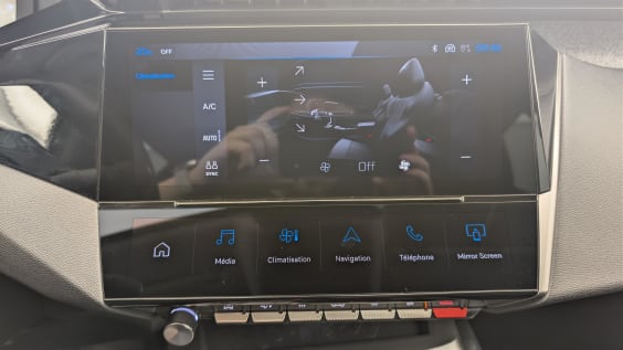 Peugeot 408 Hybrid 145 e-DCS6 Allure Gris Sélénium