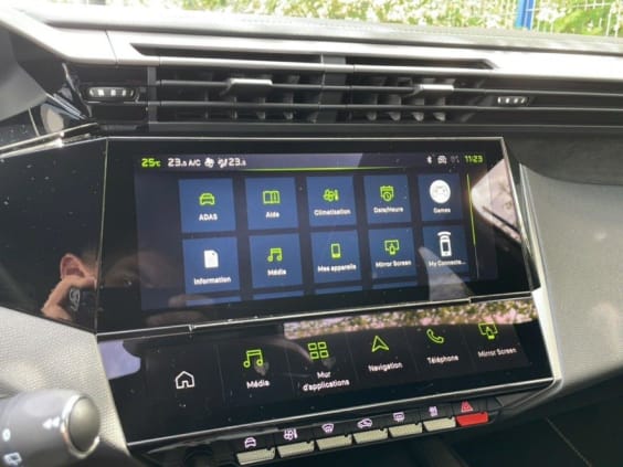 Peugeot 308 308 1.2 HYBRID 145CH E-DCS6 GT Gris Artense Metal