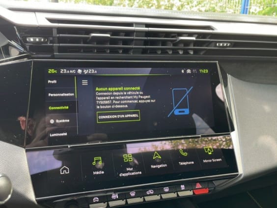 Peugeot 308 308 1.2 HYBRID 145CH E-DCS6 GT Gris Artense Metal