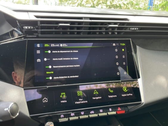 Peugeot 308 308 1.2 HYBRID 145CH E-DCS6 GT Gris Artense Metal
