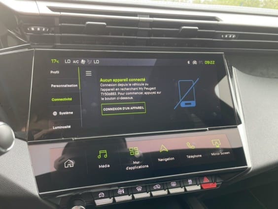 Peugeot 308 308 1.2 HYBRID 145CH E-DCS6 GT Gris Selenium Metal