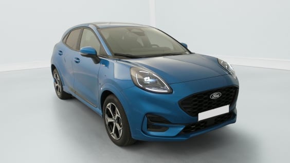 Ford PUMA 1.0 EcoBoost 125 ch mHEV S&S Powershift ST-Line Fashion Bleu Aqua