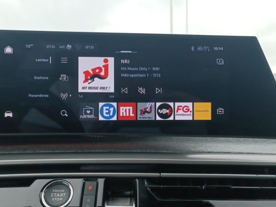 Peugeot 3008 1.2 hybrid 145 gt e-dcs6 Gris Titane