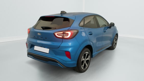 Ford PUMA 1.0 EcoBoost 125 ch mHEV S&S Powershift ST-Line Fashion Bleu Aqua