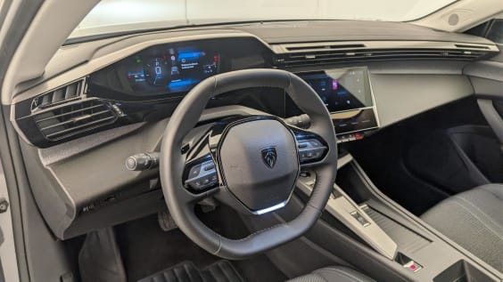 Peugeot 408 Hybrid 145 e-DCS6 Allure Gris Sélénium
