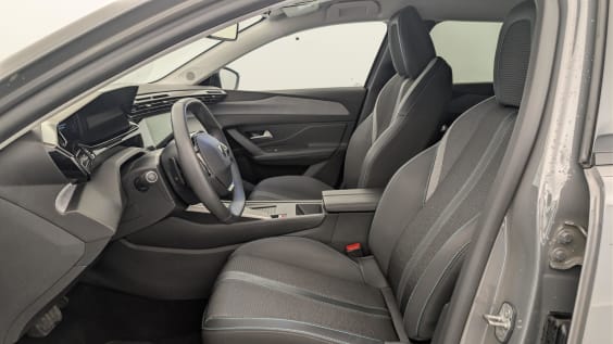 Peugeot 408 Hybrid 145 e-DCS6 Allure Gris Sélénium