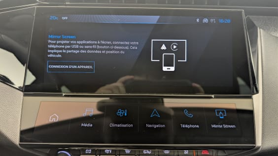 Peugeot 408 Hybrid 145 e-DCS6 Allure Gris Sélénium