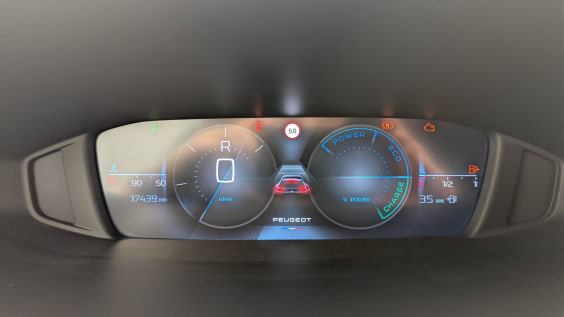 Peugeot 408 Hybrid 145 e-DCS6 Allure Gris Sélénium