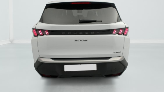 Peugeot 5008 Hybrid 145 e-DCS6 Allure Blanc Okénite