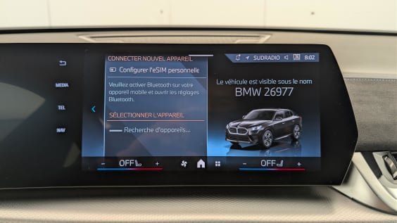 BMW X2 U10 SDRIVE 20D 163CH DKG7 M SPORT Saphirschwarz