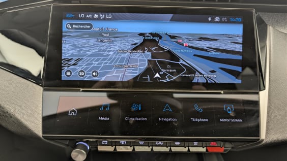Peugeot 308 Hybrid 145 e-DCS6 Allure Gris Artense