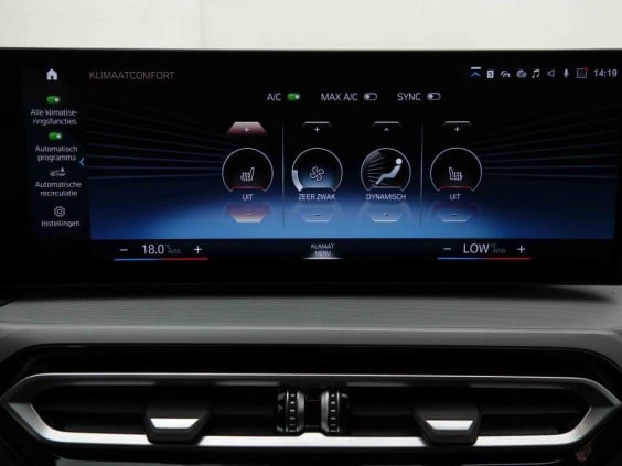 BMW 3 318dA Touring Blanc